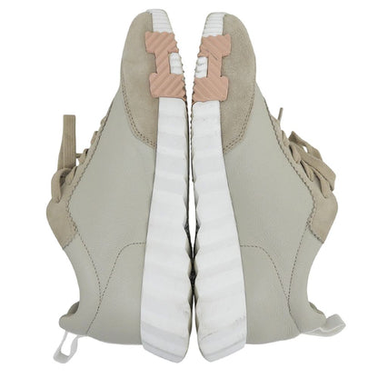Hermes Bouncing Leather Suede Sneakers Top — view 4