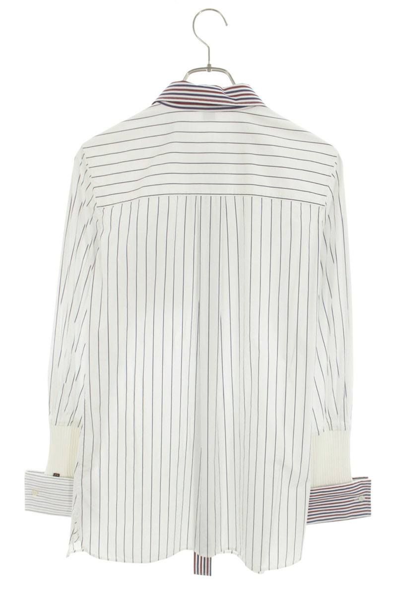 Louis Vuitton Fqj Rib Contrast Stripe Long Sleeve Shirt 36 — view 2