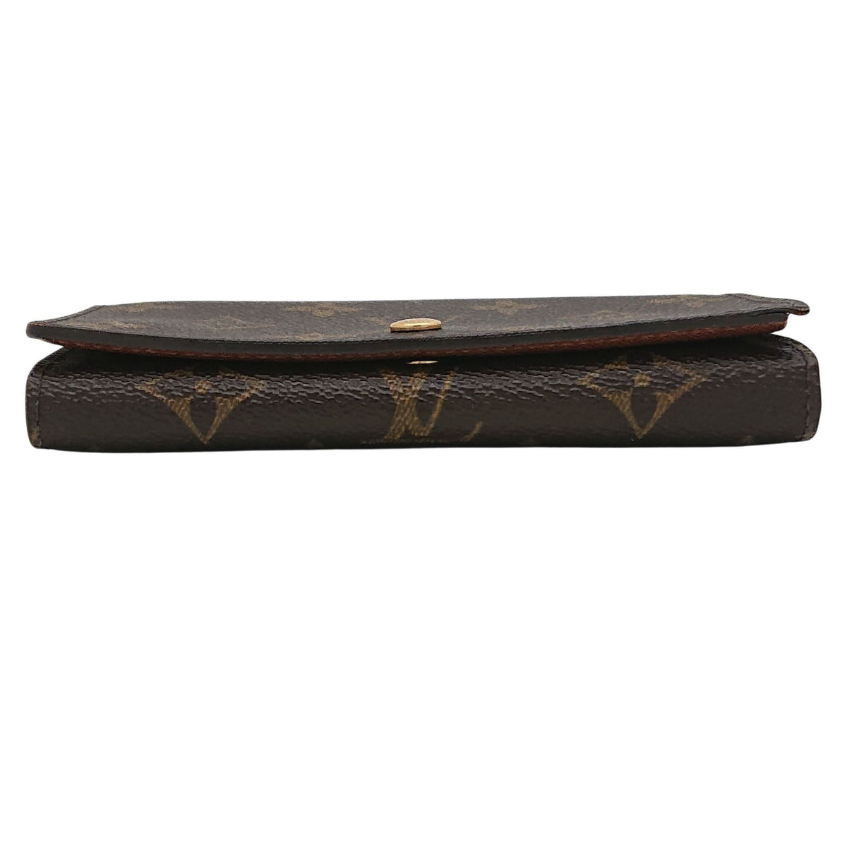 Louis Vuitton Fold Wallet Monogram Porte-Monnaie Billets Tresor Brown — view 5