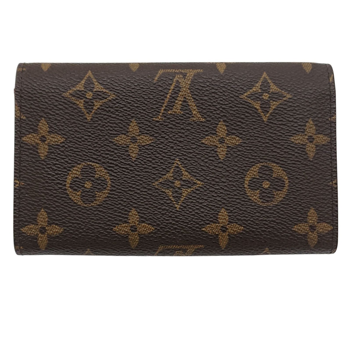 Louis Vuitton Fold Wallet Monogram Porte-Monnaie Billets Tresor Brown — view 2
