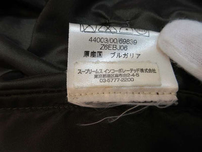 Moncler Soutien Collar Coat Khaki 4 — view 7