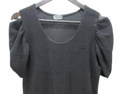 Fendi Knit Dress Cotton Black 42 — view 2