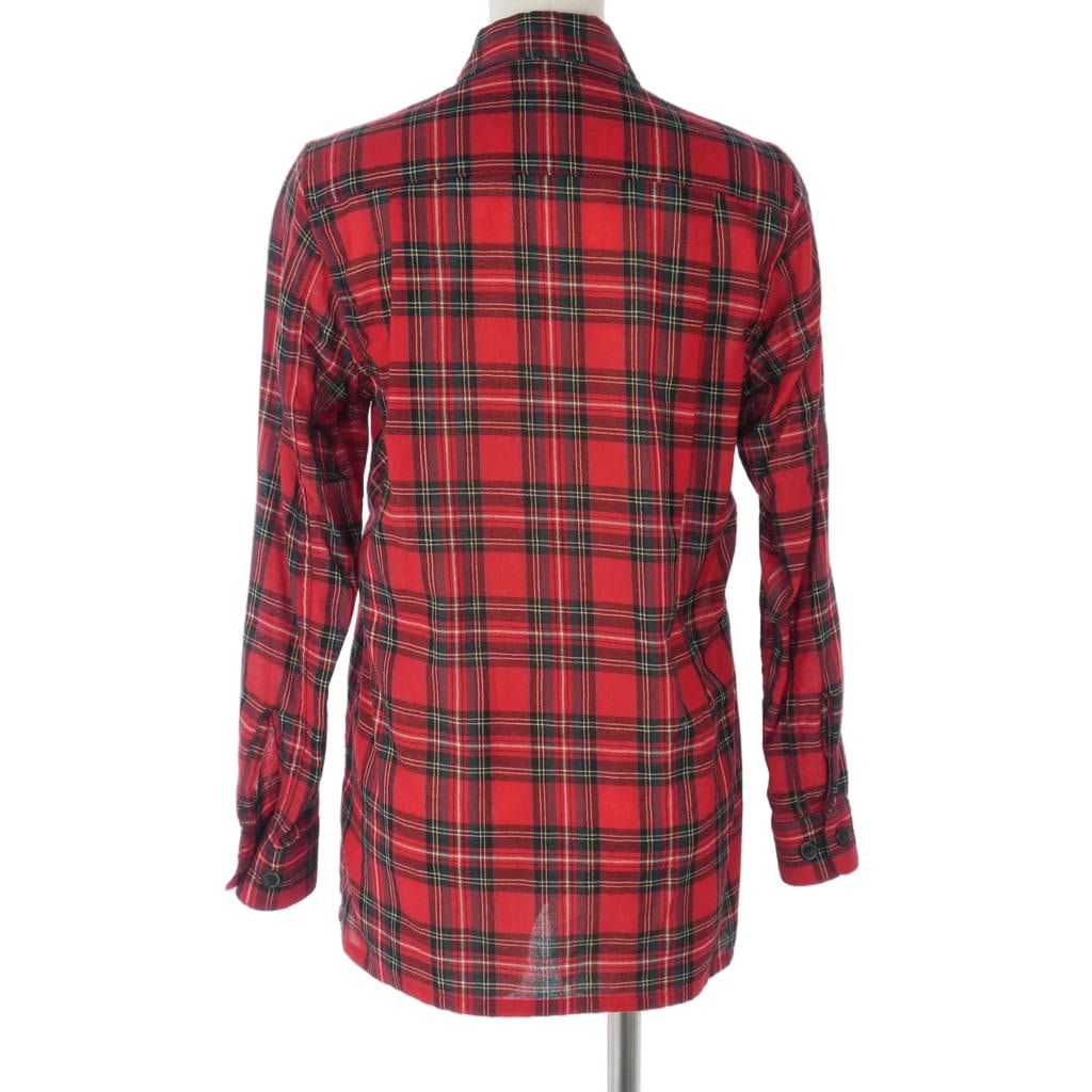 Saint Laurent Paris Check Shirt Flannel Long Sleeve XS — view 5