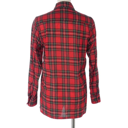 Saint Laurent Paris Check Shirt Flannel Long Sleeve XS — view 5