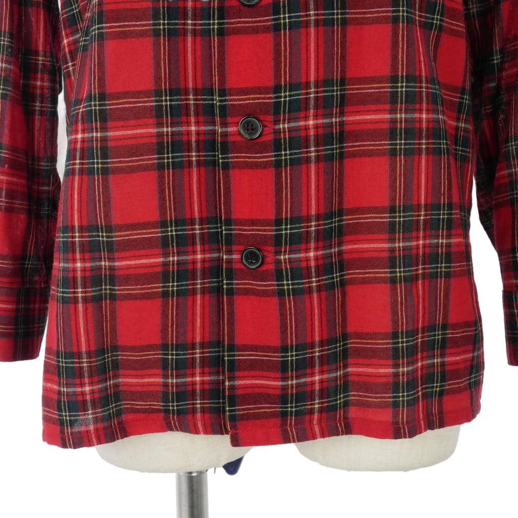 Saint Laurent Paris Check Shirt Flannel Long Sleeve XS — view 3