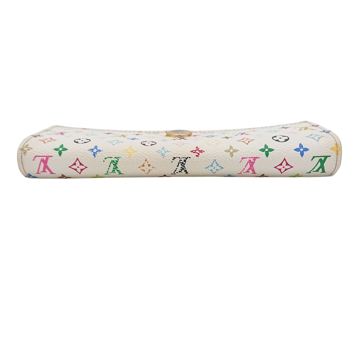 Louis Vuitton Sarah Multicolor Fig Wallet Fold — view 6