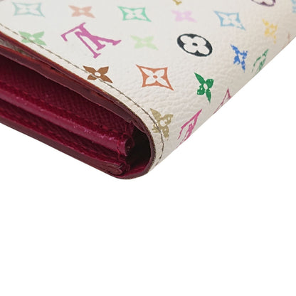 Louis Vuitton Sarah Multicolor Fig Wallet Fold — view 7