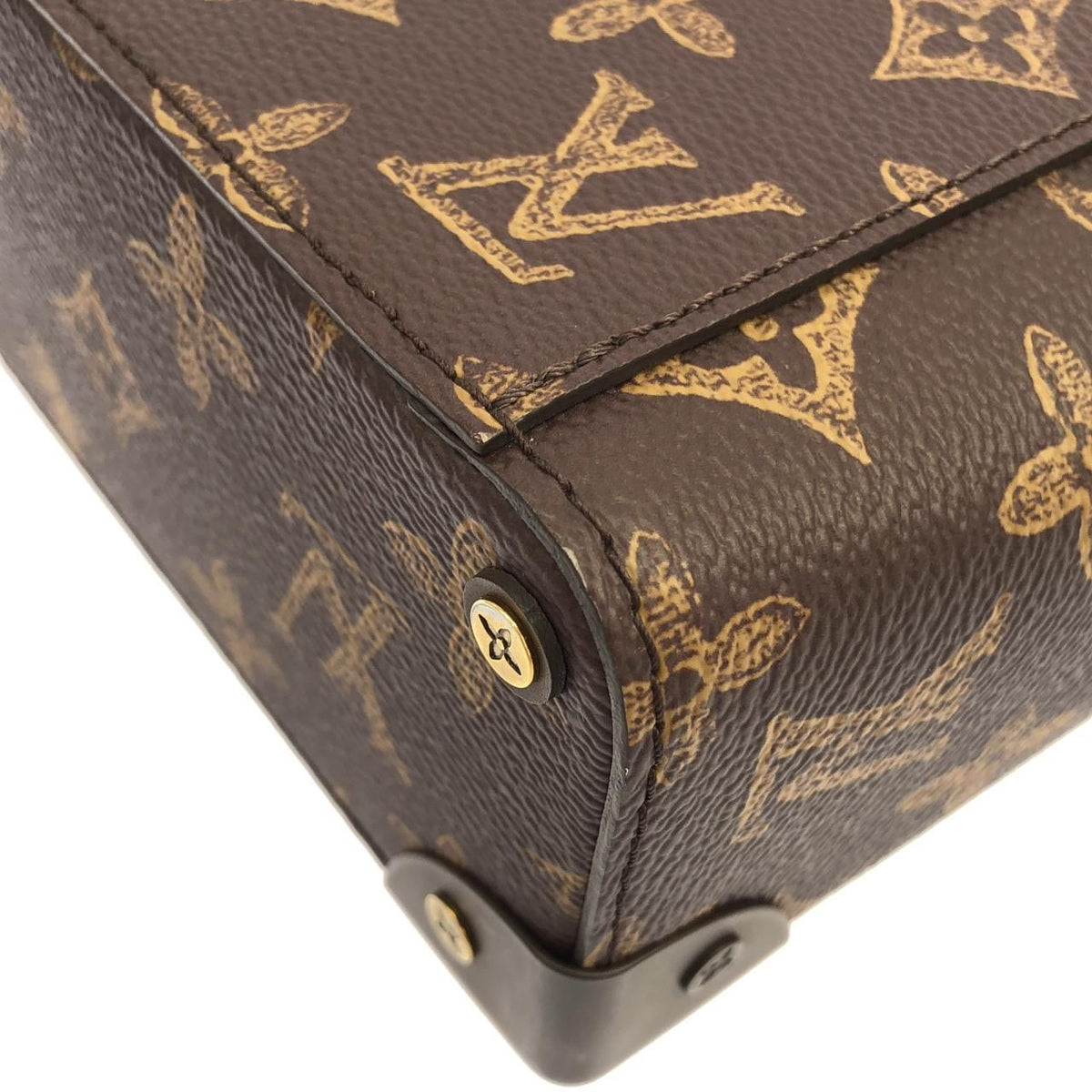 Louis Vuitton Monogram Vertical Box Trunk — view 3