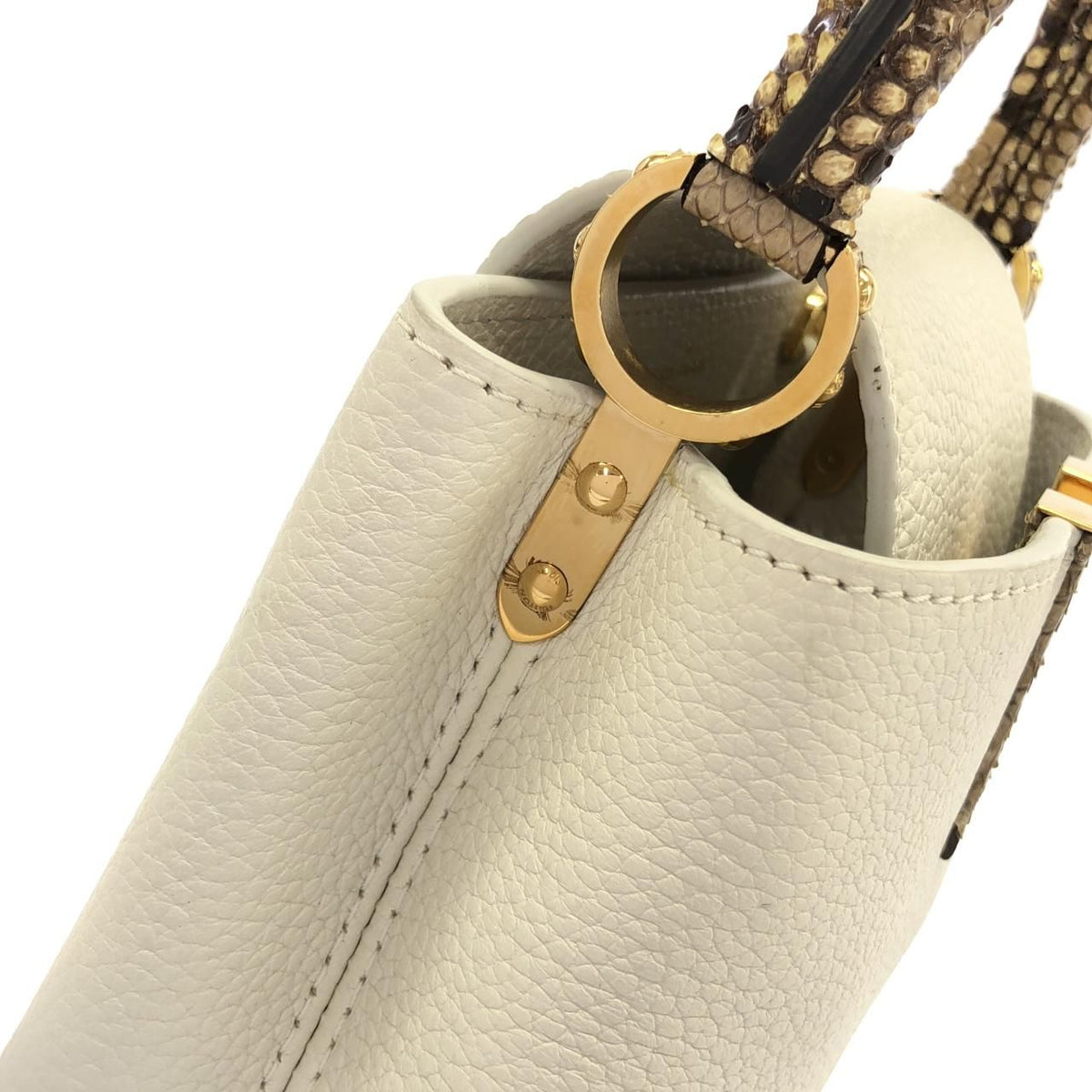 Louis Vuitton Exotic Leather Capucines Mini — view 4