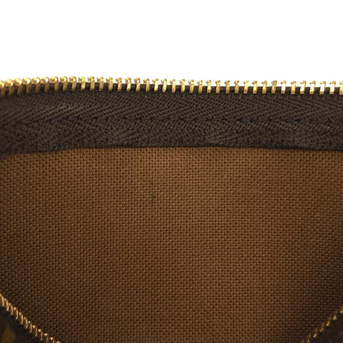 Louis Vuitton Monogram Mini Pochette Pouch — view 8