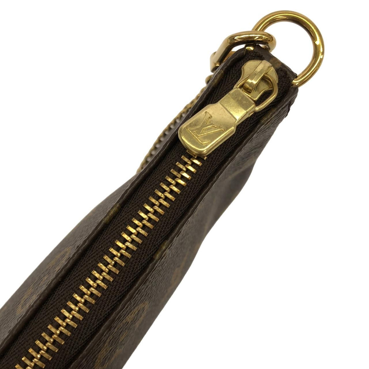 Louis Vuitton Monogram Mini Pochette Pouch — view 3