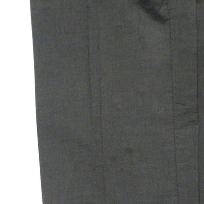 Prada Trousers Pants Straight Pleated Cotton Vintage 40 Gray — view 7