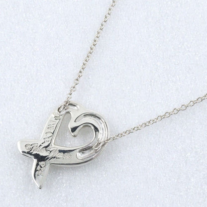 Tiffany & Co Loving Heart Paloma Picasso 925 Sterling Silver Necklace — view 3