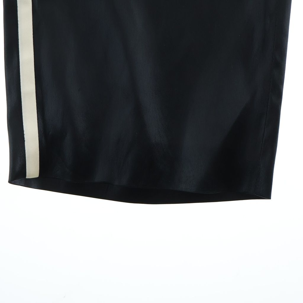 Celine Triomphe Side Line Silk Blend Acetate Track Pants Black — view 5