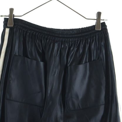 Celine Triomphe Side Line Silk Blend Acetate Track Pants Black — view 4