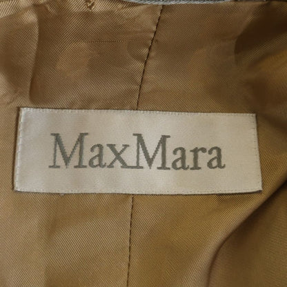 Max Mara Wool Double Breasted Icon Trench Coat Brown — view 8