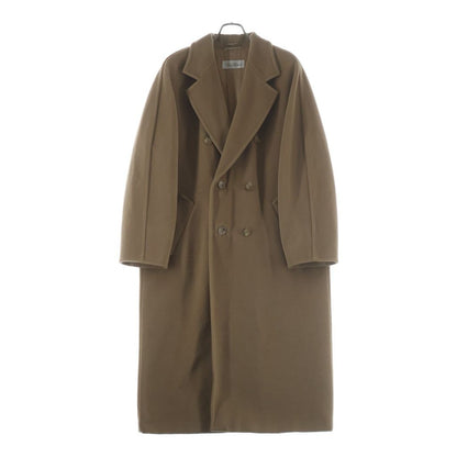 Max Mara Wool Double Breasted Icon Trench Coat Brown