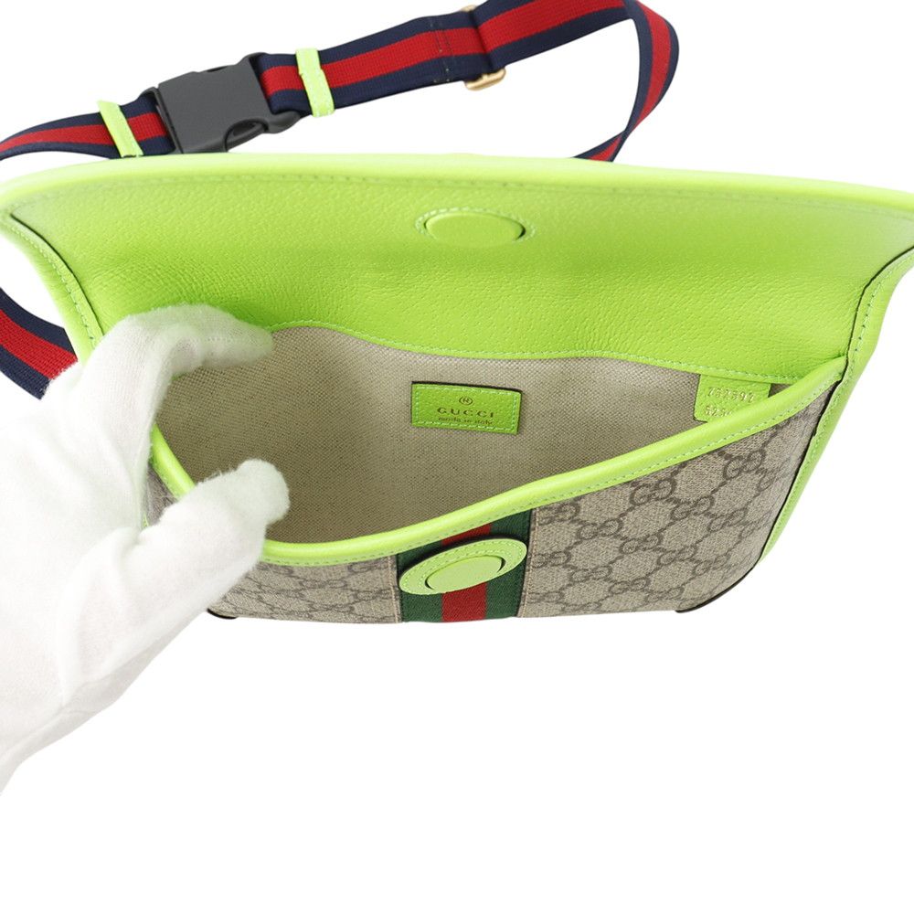 Gucci Belt Bag Ophidia GG Supreme — view 6