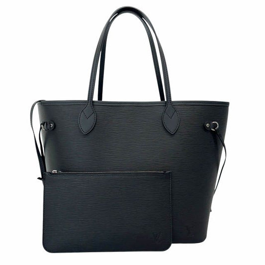 Louis Vuitton Epi Leather Neverfull MM Tote Bag Noir Black
