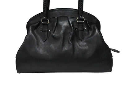 Dior Handbag Leather Black Silver — view 3