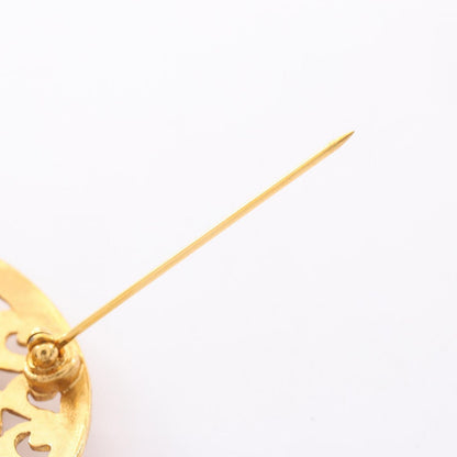 Chanel Brooch CC Logo Circle — view 4