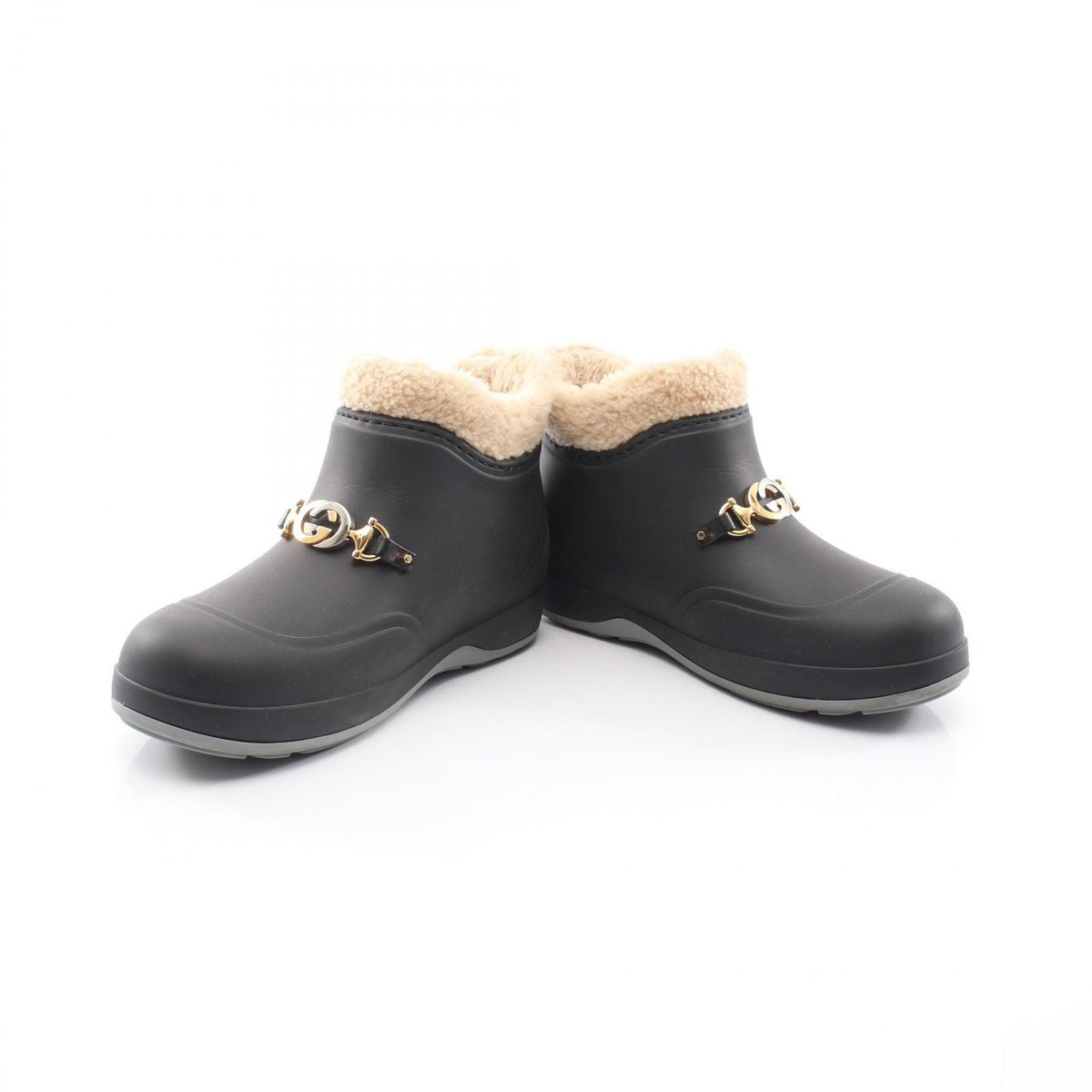 Gucci Boots Interlocking G Black — view 3