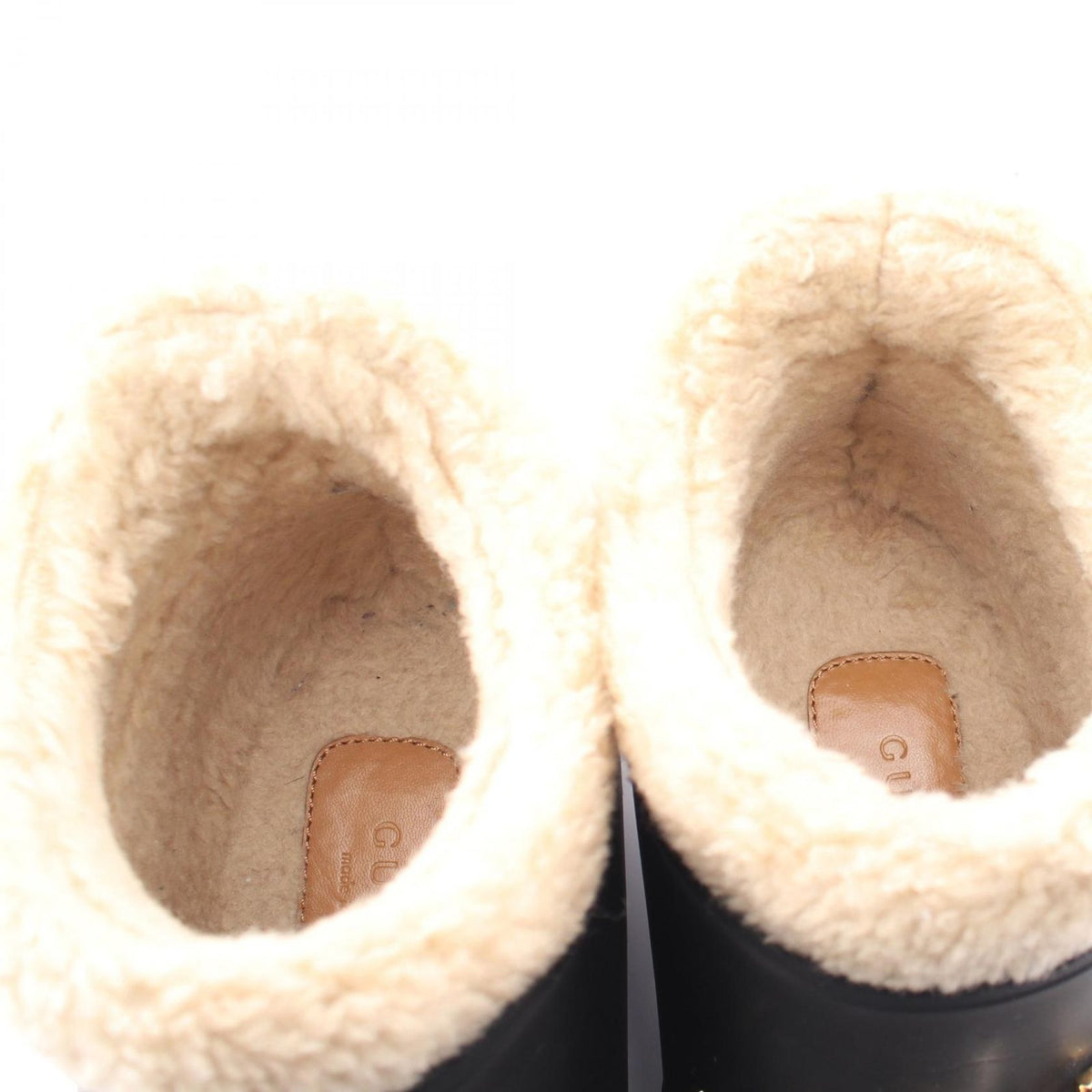 Gucci Boots Interlocking G Black — view 7