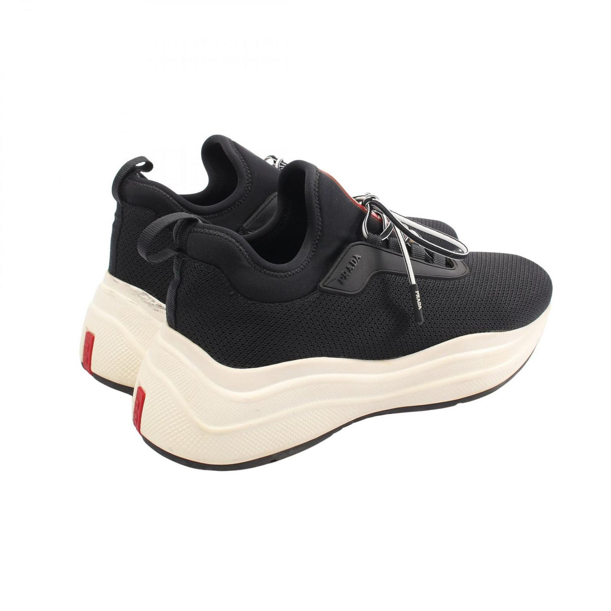 Prada Sport Linea Rossa Sneakers Logo Shoes Mesh — view 2