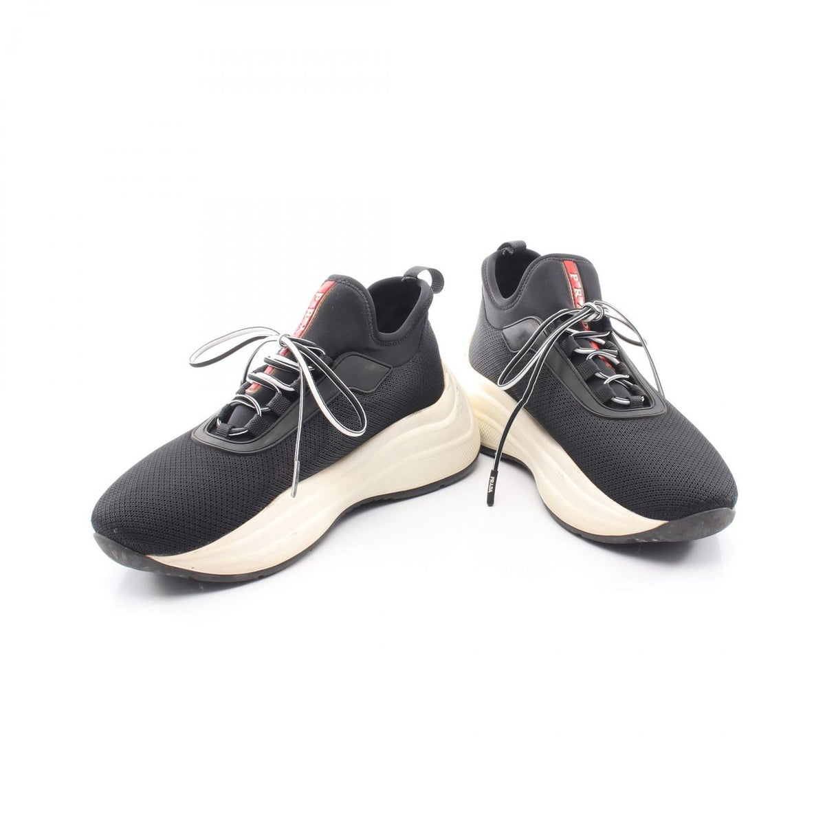 Prada Sport Linea Rossa Sneakers Logo Shoes Mesh — view 3