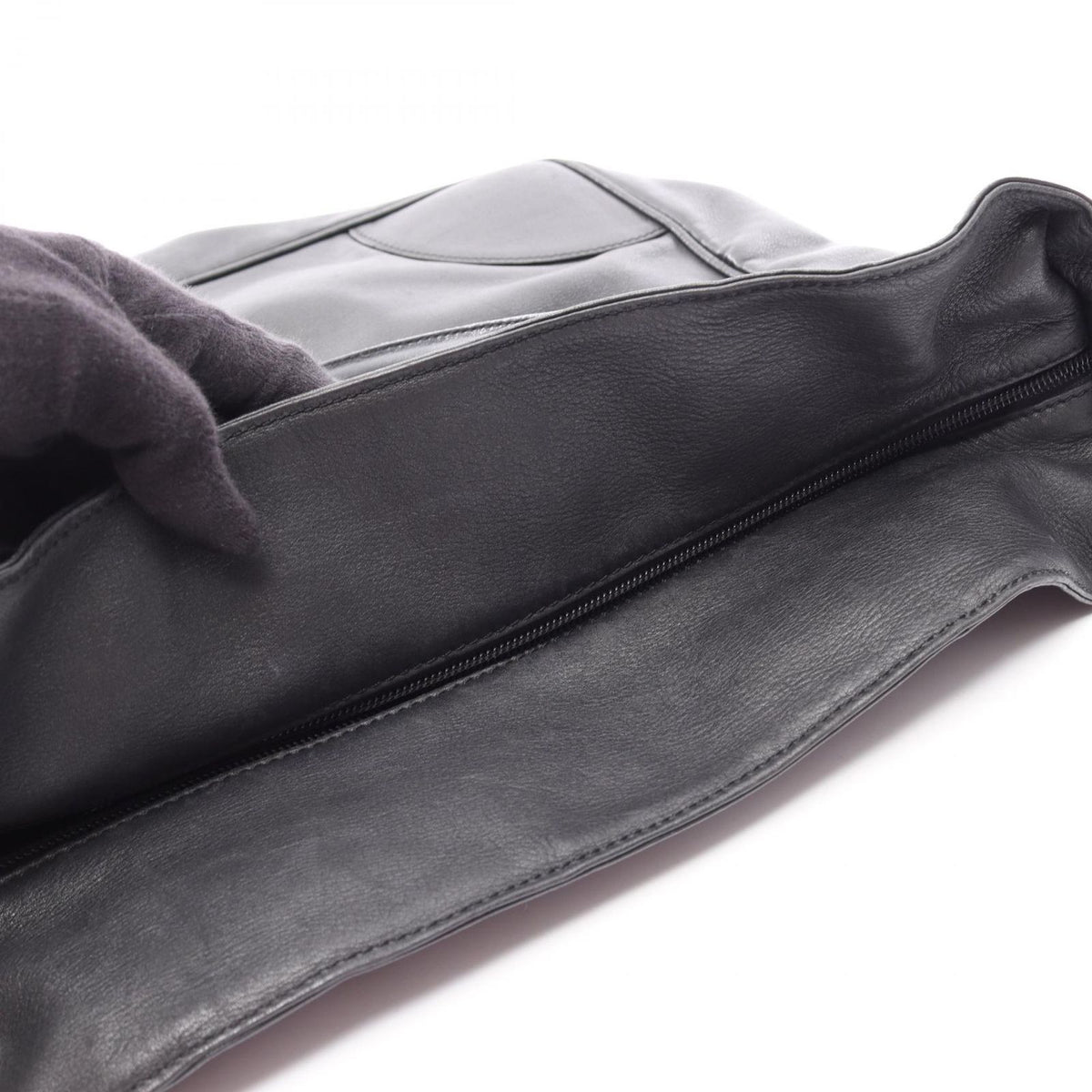 Loewe Tote Bag Anagram Black Leather — view 6