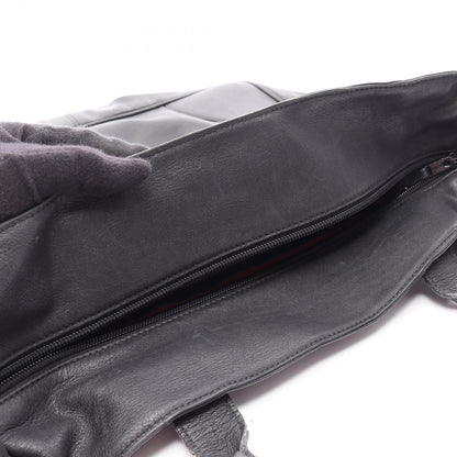 Loewe Tote Bag Anagram Black Leather — view 5