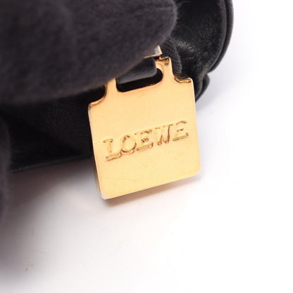 Loewe Tote Bag Anagram Black Leather — view 4