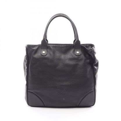 Loewe Tote Bag Anagram Black Leather