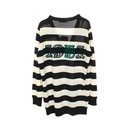 Max Mara Cardigan Fiemme Back Logo Border Wool — view 2