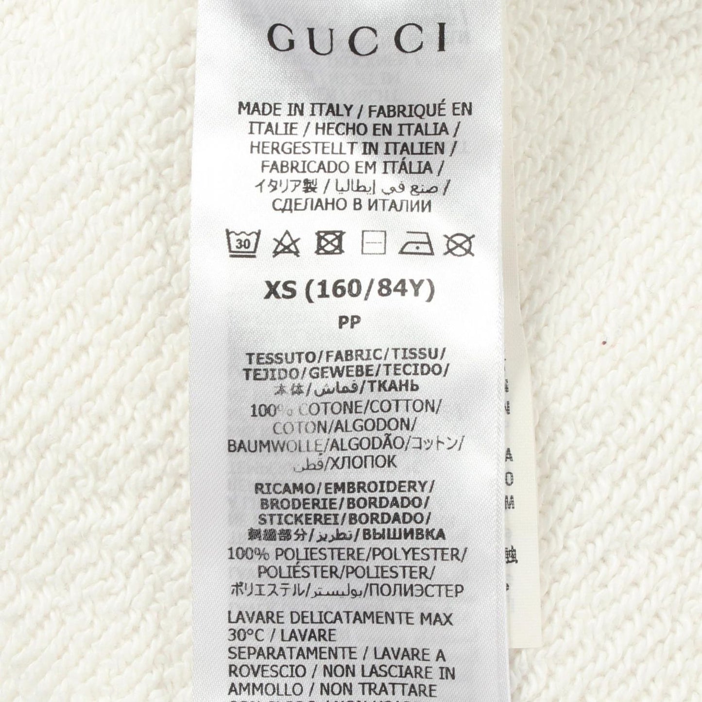 Gucci Hoodie Adidas Logo Print Cotton Pullover — view 4