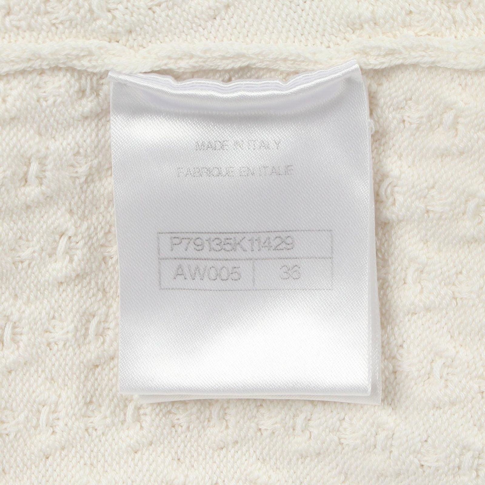 Chanel Dress Halter Neck White Cotton Silk — view 5