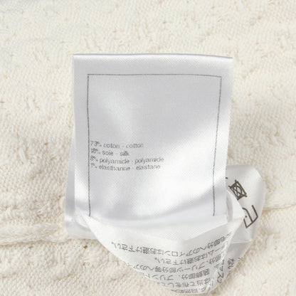 Chanel Dress Halter Neck White Cotton Silk — view 4
