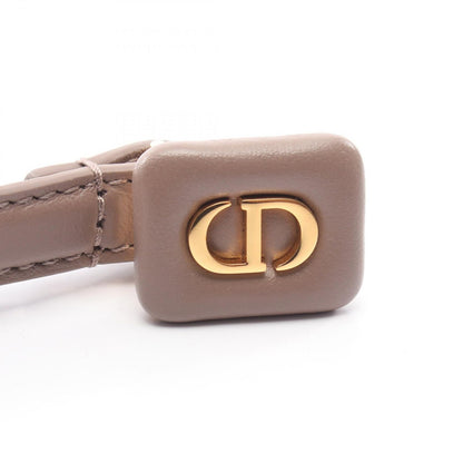 Dior Belt CD Logo Mini Beige Leather — view 2