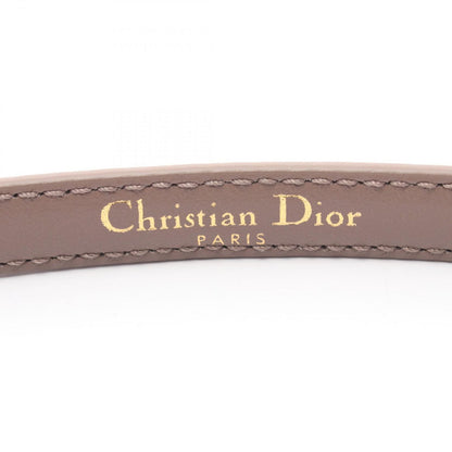 Dior Belt CD Logo Mini Beige Leather — view 4