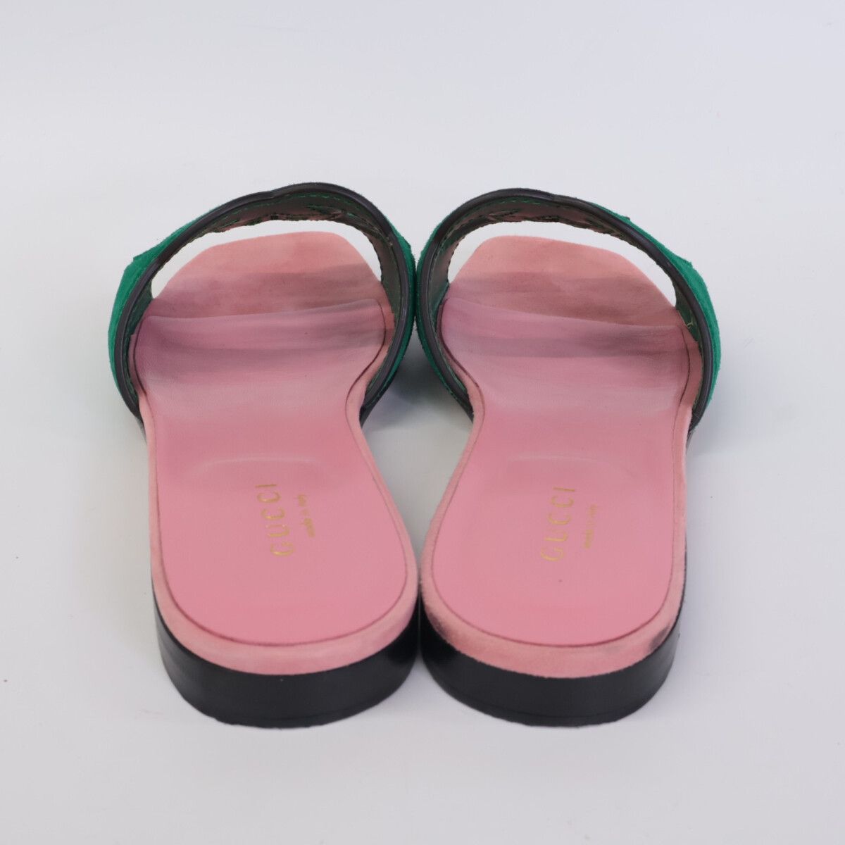 Gucci Interlocking G Cutout Sandals — view 4
