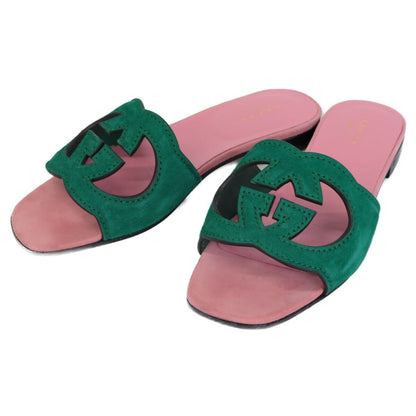 Gucci Interlocking G Cutout Sandals
