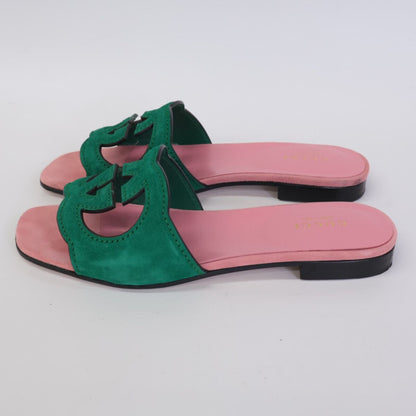 Gucci Interlocking G Cutout Sandals — view 3