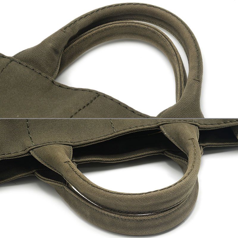 Prada Canapa 2-Way Tote Bag Militare — view 5