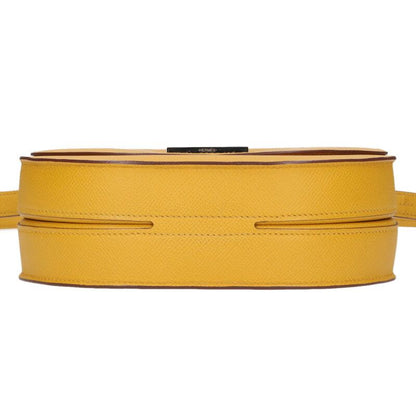 Hermes Mosaic Veau Epsom Joan Ambre Shoulder Bag — view 4