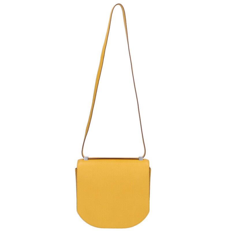 Hermes Mosaic Veau Epsom Joan Ambre Shoulder Bag — view 2