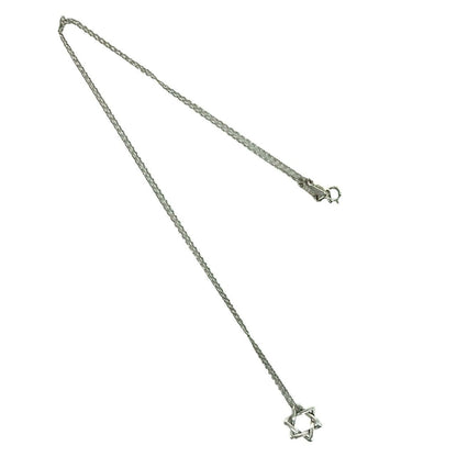 Tiffany & Co Vintage Star Of David Necklace 925 Sterling Silver — view 5