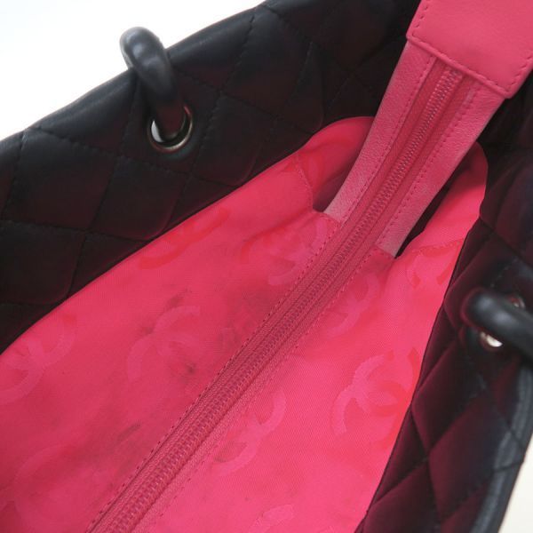 Chanel Cambon Line Tote Bag Black — view 6