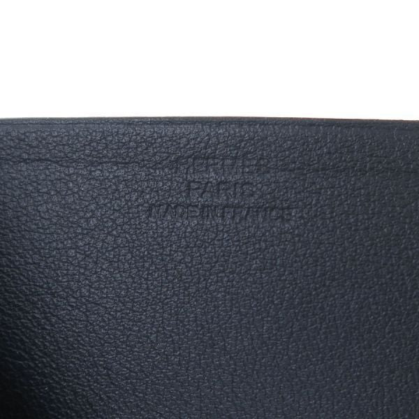 Hermes Tamac PM Silver Dragon Blue Black Wallet — view 7