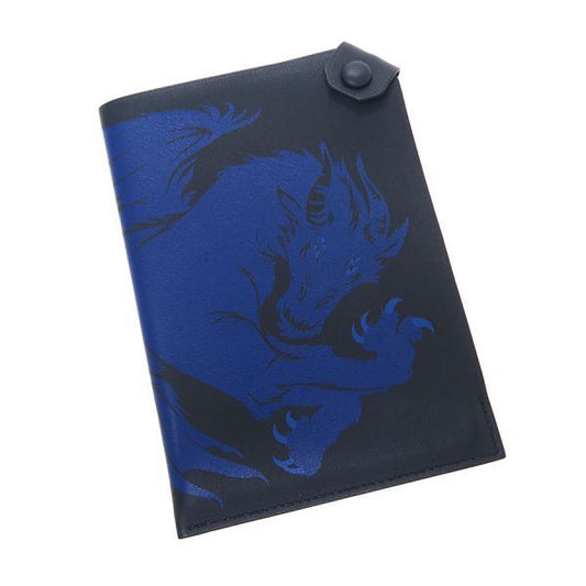 Hermes Tamac PM Silver Dragon Blue Black Wallet