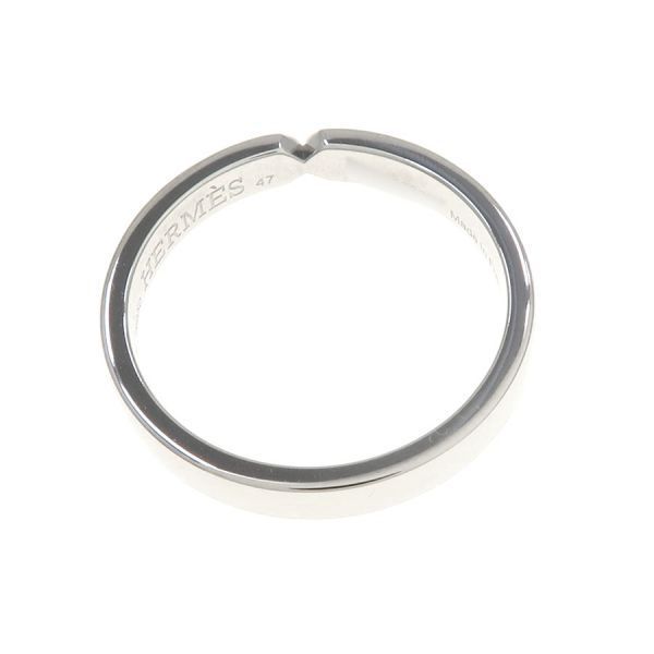 Hermes Kelly Ring Diamond Platinum — view 5